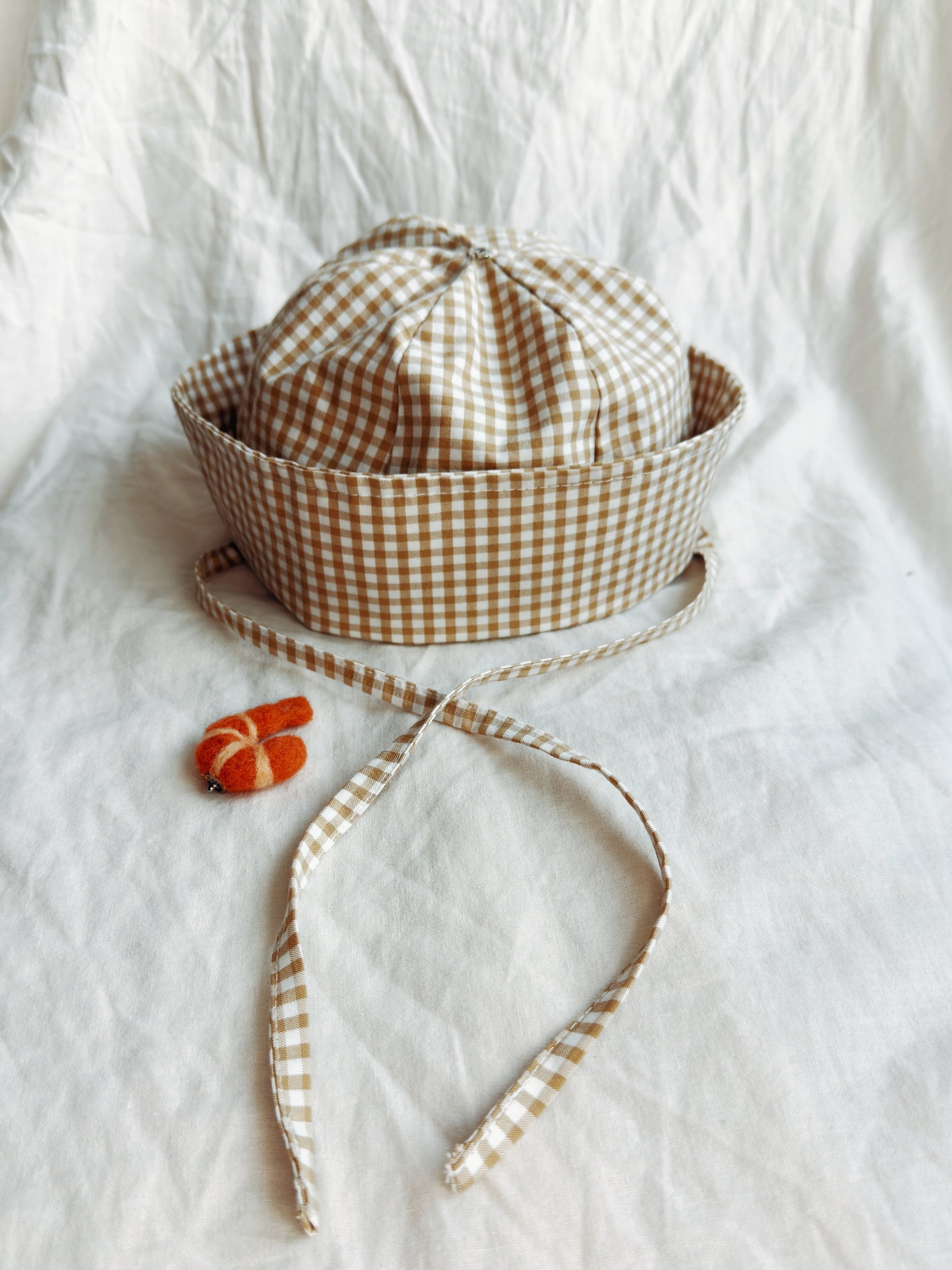 Crevette en Vichy Sailor Hat