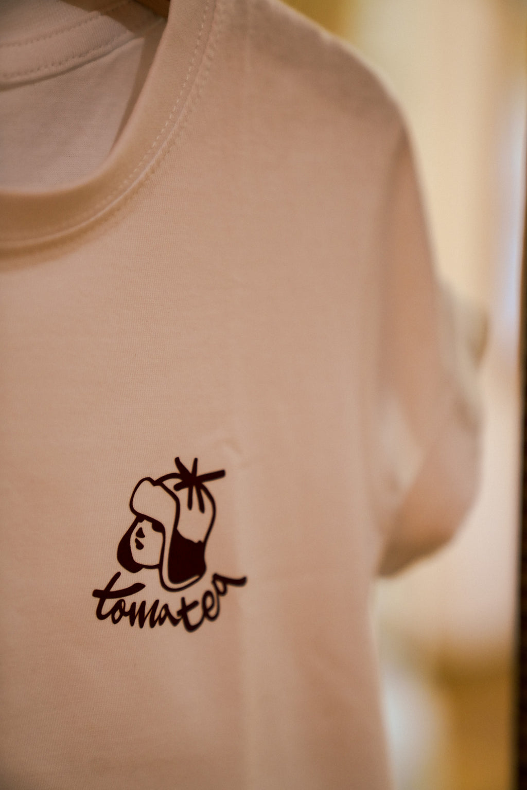 Tomatea White Logo Kids & Women T-Shirt
