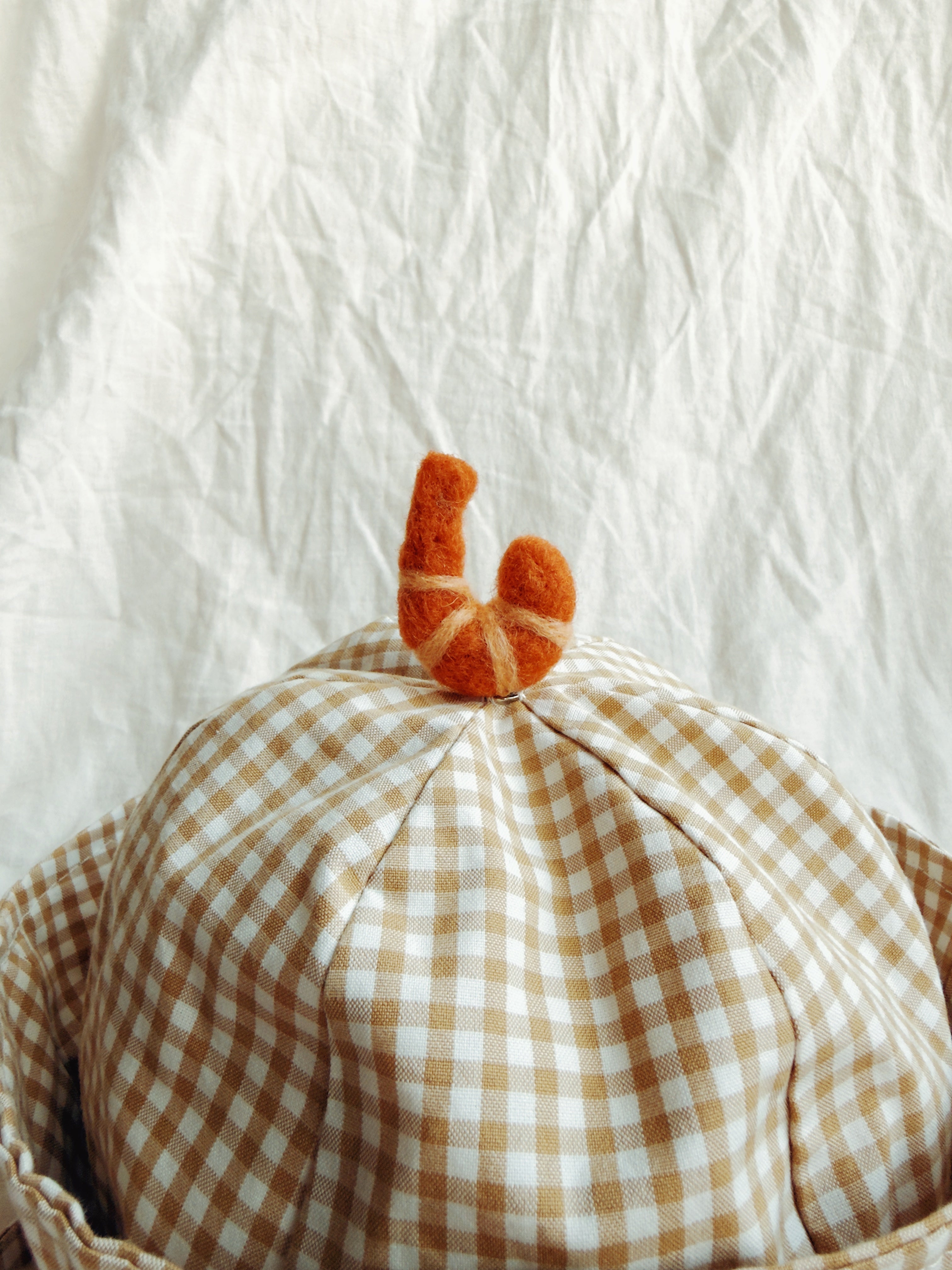 Crevette en Vichy Sailor Hat